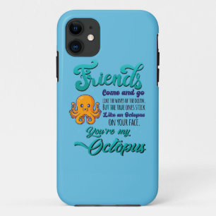 Funda Para iPhone 11 Los amigos van y vienen como las olas del océano