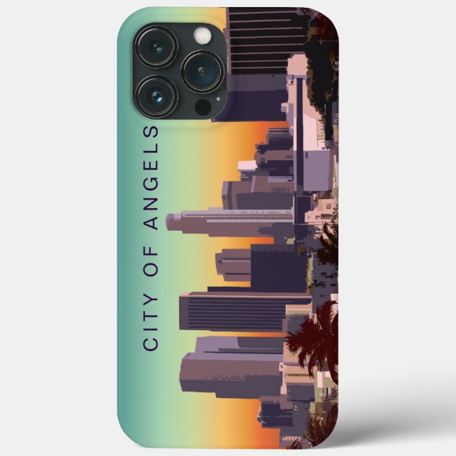 Funda De Case-Mate Para iPhone Los Ángeles, California (Reverso )