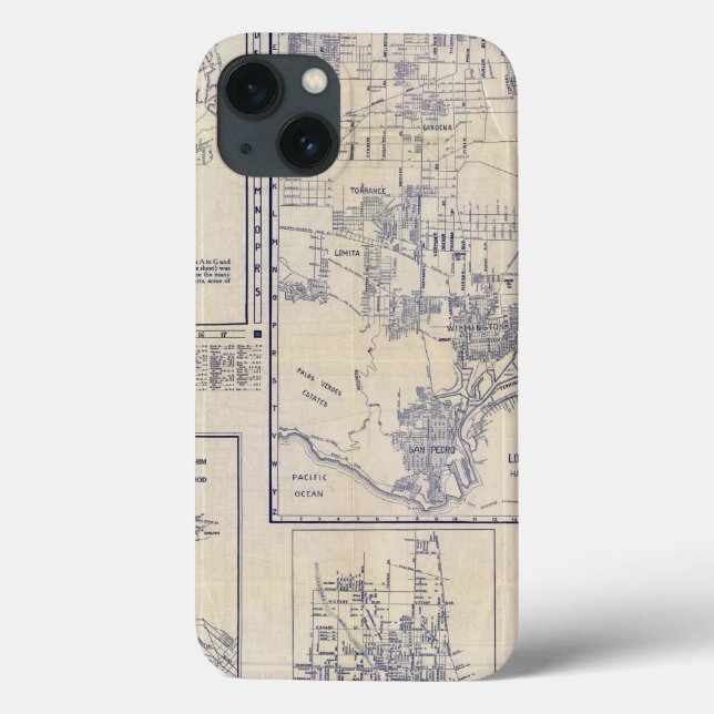 Funda De Case-Mate Para iPhone Los Ángeles, California (Reverso)