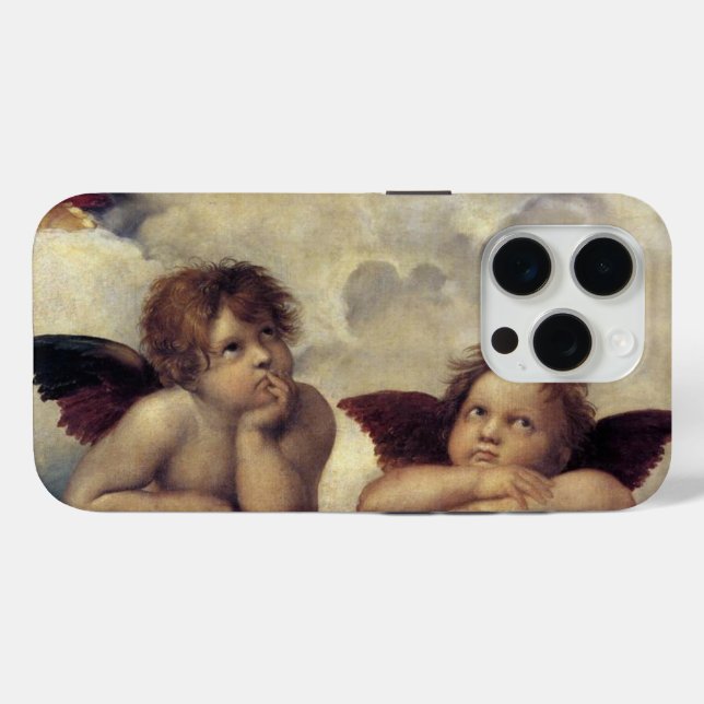 Funda De Case-Mate Para iPhone Los ángeles de Raphael (Reverso  (Horizontal))