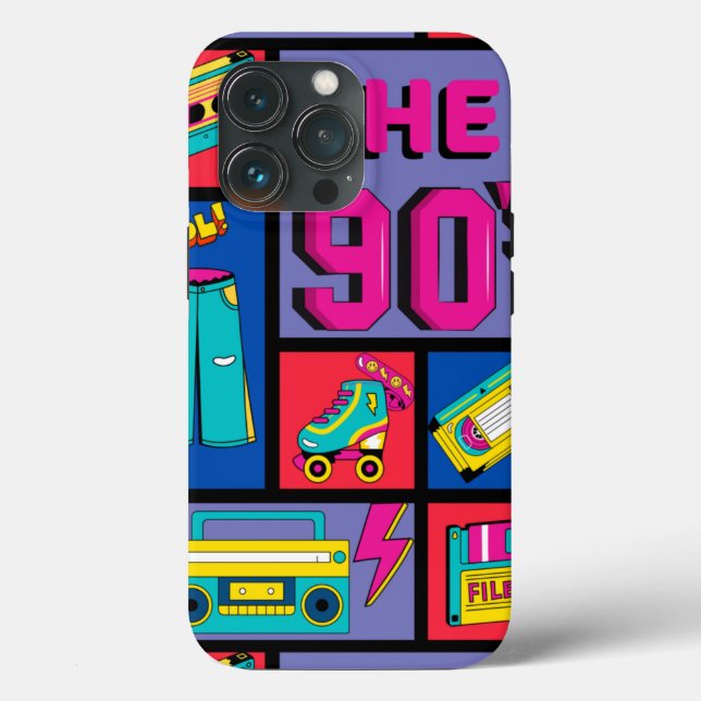 Funda De Case-Mate Para iPhone Los años 90 (Reverso )