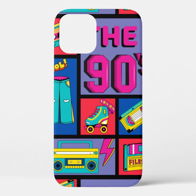 Funda De Case-Mate Para iPhone Los años 90 (Reverso )