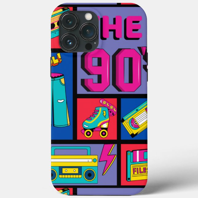 Funda De Case-Mate Para iPhone Los años 90 (Reverso )