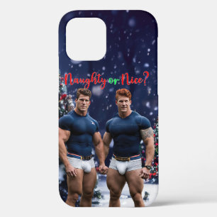Funda Para iPhone 12 Pro Los árboles de Navidad brillantes de SlipperyJoe d