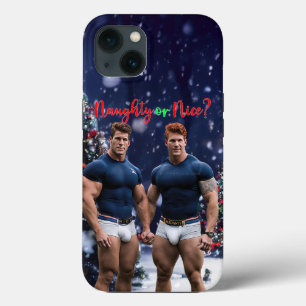 Funda Para iPhone 13 Los árboles de Navidad brillantes de SlipperyJoe d