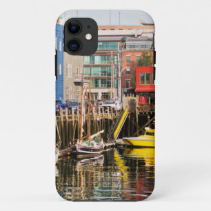 Funda Para iPhone 11 Los barcos amarraron el Portland, Maine