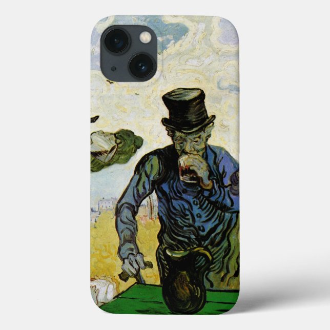 Funda De Case-Mate Para iPhone Los bebedores de Vincent van Gogh (Reverso)