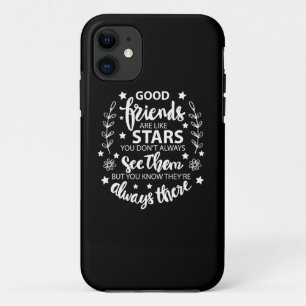 Funda Para iPhone 11 Los buenos amigos son como las estrellas