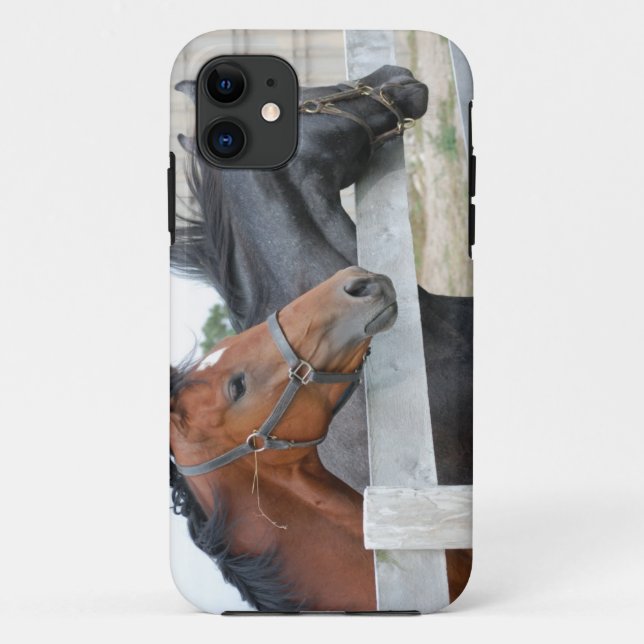 Funda De Case-Mate Para iPhone Los Caballos de Amor (Reverso)