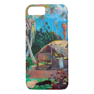 Funda Para iPhone 8/7 Los cerdos negros, Gauguin