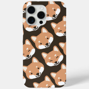 Funda Para iPhone 15 Pro Max Los chiba chiba inu se enfrentan a perros sonrient