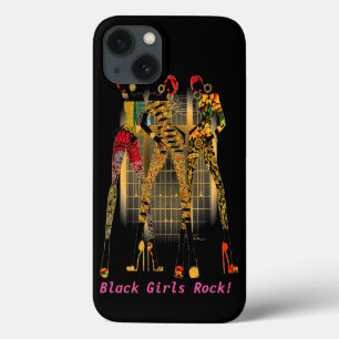 Funda Para iPhone 13 ¡Los Chicas negros rockean!