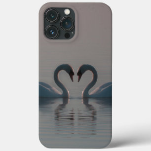 Funda Para iPhone 13 Pro Max Los Cisnes Azules Deben Ser Amados