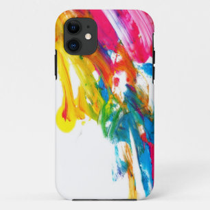 Funda Para iPhone 11 los colores del color de la salpicadura de la
