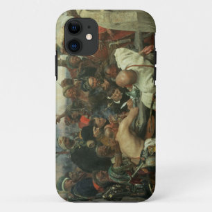 Funda Para iPhone 11 Los Cossacks de Zaporozhye que escriben una letra