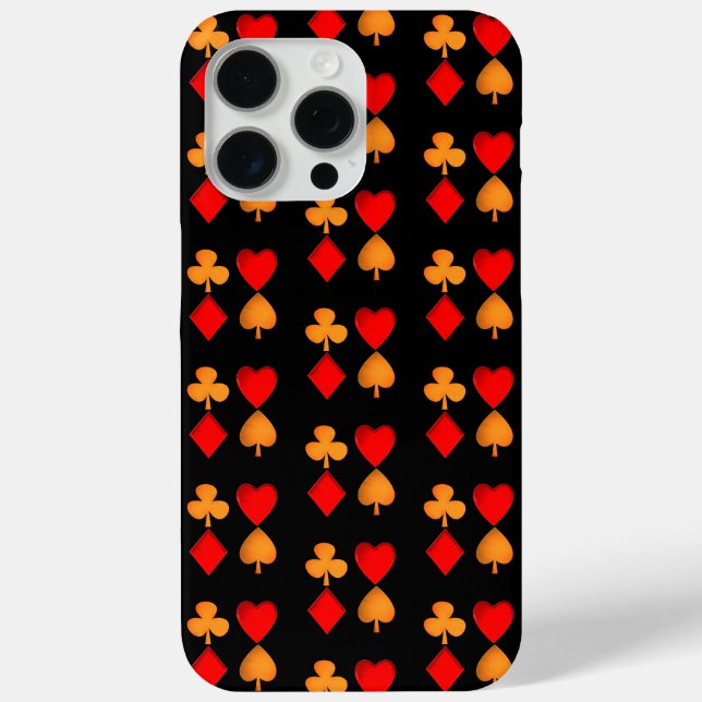 Funda De Case-Mate Para iPhone Los cuatro palos (Reverso )