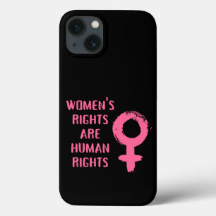 Funda Para iPhone 13 Los derechos de la mujer son derechos humanos