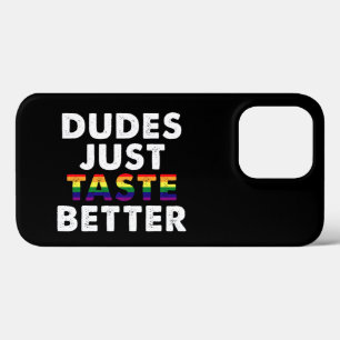 Funda Para iPhone 13 Pro Los dudes prueban mejor idea de regalo del Orgullo