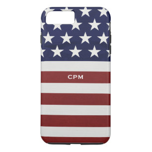 Funda Para iPhone 8 Plus/7 Plus Los E.E.U.U. bandera americana personalizado