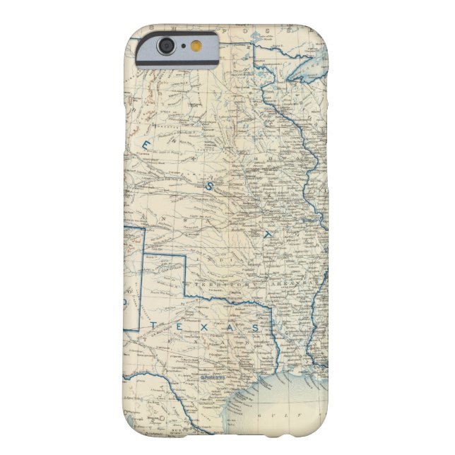 Funda De Case-Mate Para iPhone Los E.E.U.U. diciembre de 1860 (Reverso)