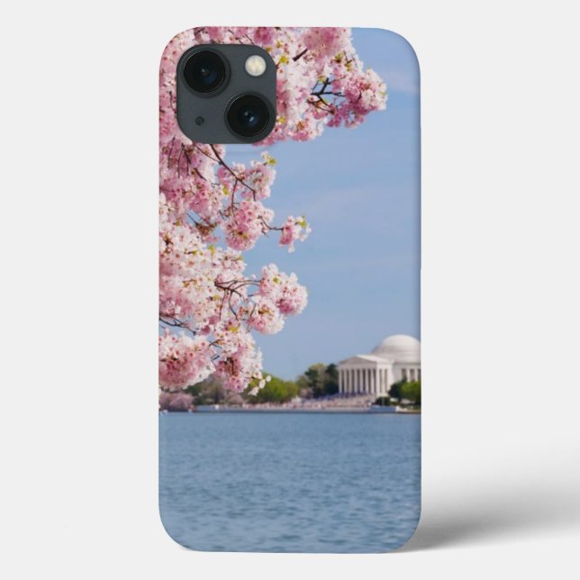 Funda De Case-Mate Para iPhone Los E.E.U.U., Washington DC, cerezo (Reverso)