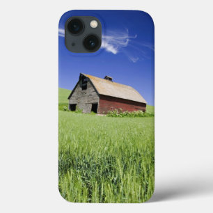 Funda Para iPhone 13 Los E.E.U.U., Washington, granero rojo viejo en la