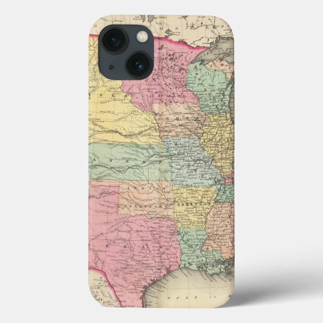 Funda De Case-Mate Para iPhone Los Estados Unidos de América (Reverso)