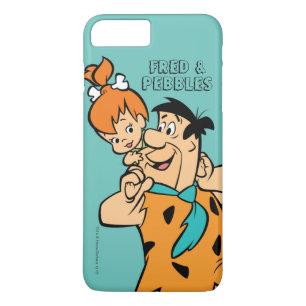 Funda Para iPhone 8 Plus/7 Plus Los Flintstones el   Fred y Flintstone de los