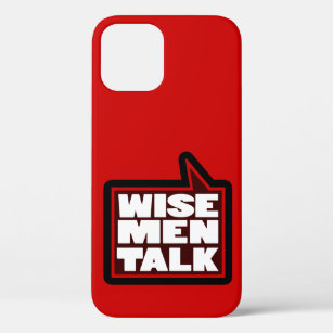 Funda Para iPhone 12 Pro Los hombres sabios hablan de un estuche de iphone 
