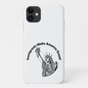 Funda Para iPhone 11 Los inmigrantes hacen grande a Estados Unidos