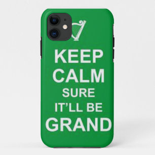 Funda Para iPhone 11 Los irlandeses guardan el caso tranquilo