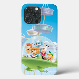 Funda Para iPhone 13 Pro Los Jetsons | Automóvil Familiar Volador