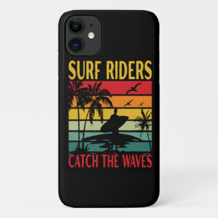 Funda Para iPhone 11 Los jinetes del surf atrapan las olas