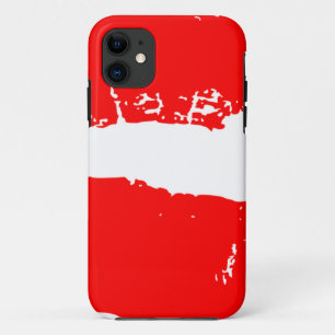 Funda Para iPhone 11 Los labios de beso rojo Palo pasión por el amor Sa