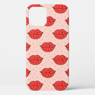 Funda Para iPhone 12 Los labios humanos lindos personalizado mano dibuj
