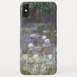 Funda Para iPhone XS Max Los lirios de agua de Claude Monet<br><div class="desc">Water Lilies de Claude Monet. Visita mi tienda para un diseño más interesante y más elección de color => zazzle.com/iwheels*</div>
