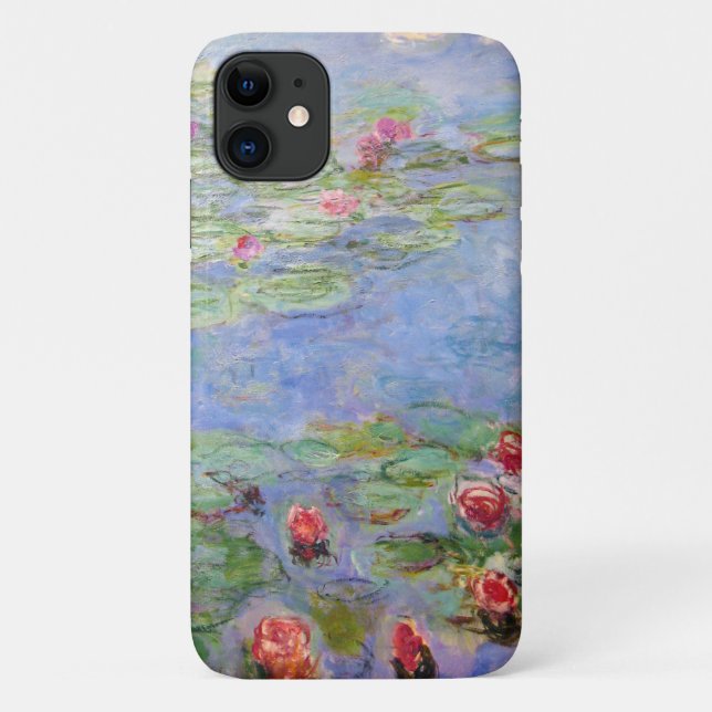 Funda De Case-Mate Para iPhone Los lirios de agua de Claude Monet (Reverso)