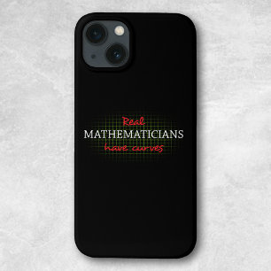 Funda Para iPhone 13 Los Matemáticos Reales Tienen Curvas Matemáticas