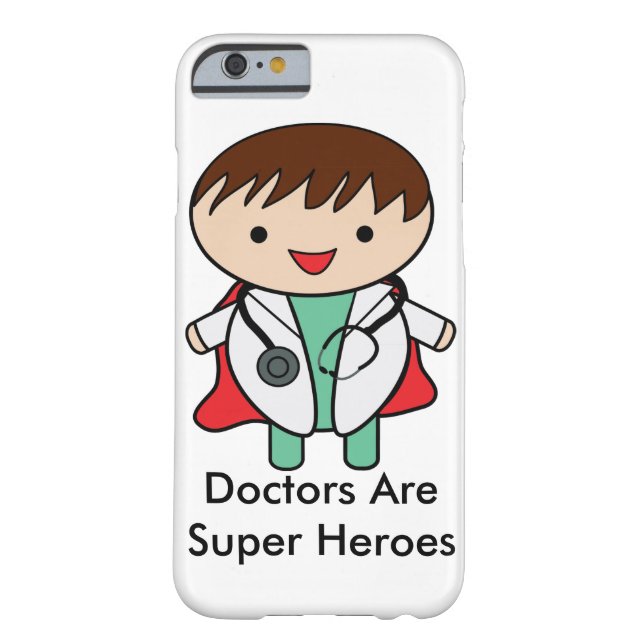 Funda De Case-Mate Para iPhone Los médicas son superhéroes (Reverso)