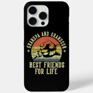Funda Para iPhone 15 Pro Max Los mejores amigos del abuelo por vida divertidos 