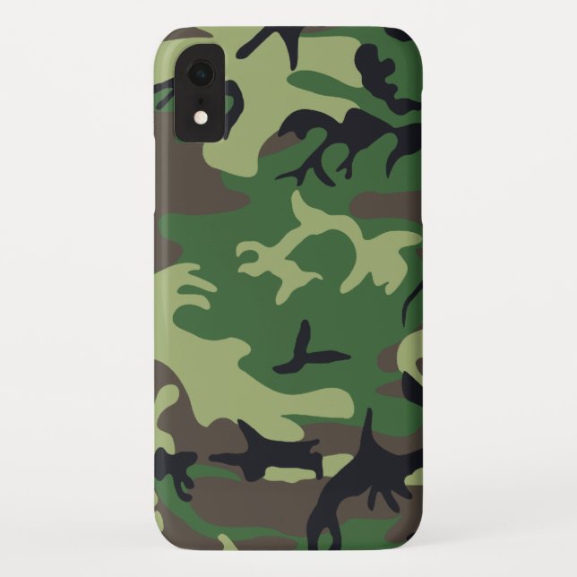 Funda De Case-Mate Para iPhone Los militares camuflan (Reverso)