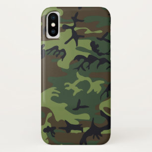 Funda Para iPhone X los militares encajonan el teléfono