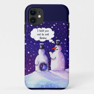 Funda Para iPhone 11 Los muñecos de nieve no comen habas
