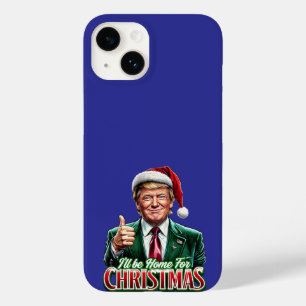 Funda Para iPhone 14 De Case-Mate Los Navidades de Donald Trump en Santa Hat