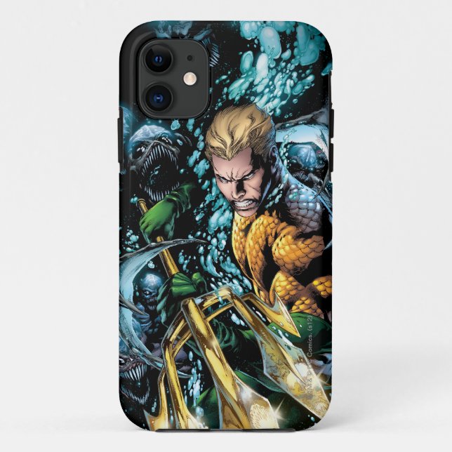 Funda De Case-Mate Para iPhone Los nuevos 52 - Aquaman #1 (Reverso)