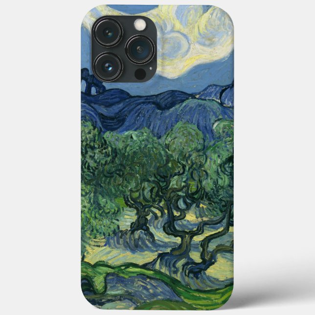 Funda De Case-Mate Para iPhone Los olivos de Van Gogh (Reverso )