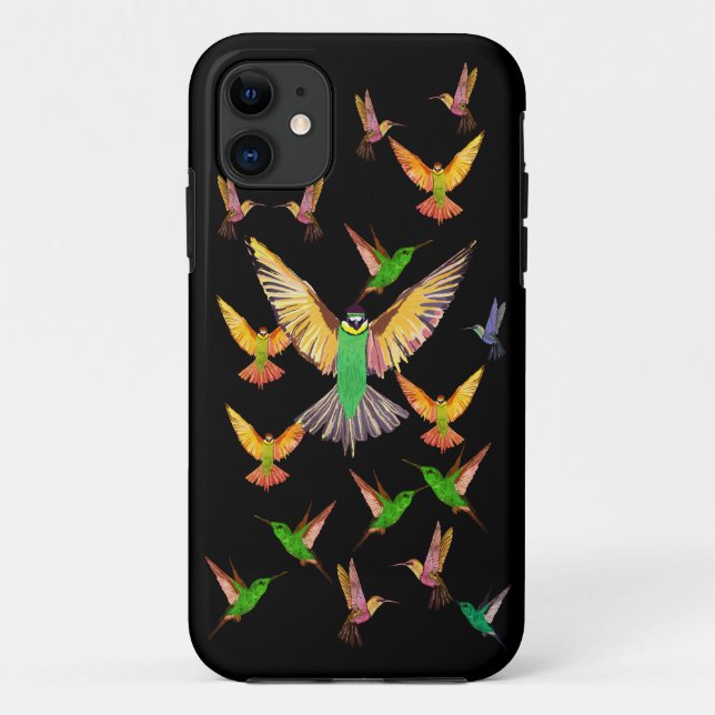 Funda De Case-Mate Para iPhone Los pájaros (Reverso)