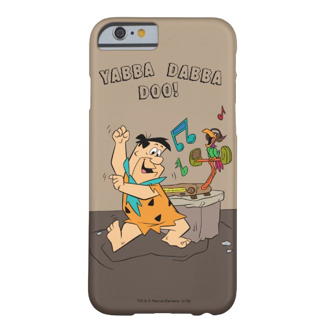 Funda De Case-Mate Para iPhone Los Picapiedra | Baile Fred Flintstone (Reverso)