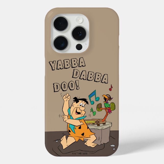 Funda De Case-Mate Para iPhone Los Picapiedra | Baile Fred Flintstone (Reverso )