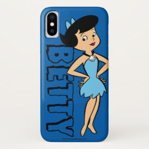 Funda Para iPhone X Los Picapiedra   Betty Rubble
